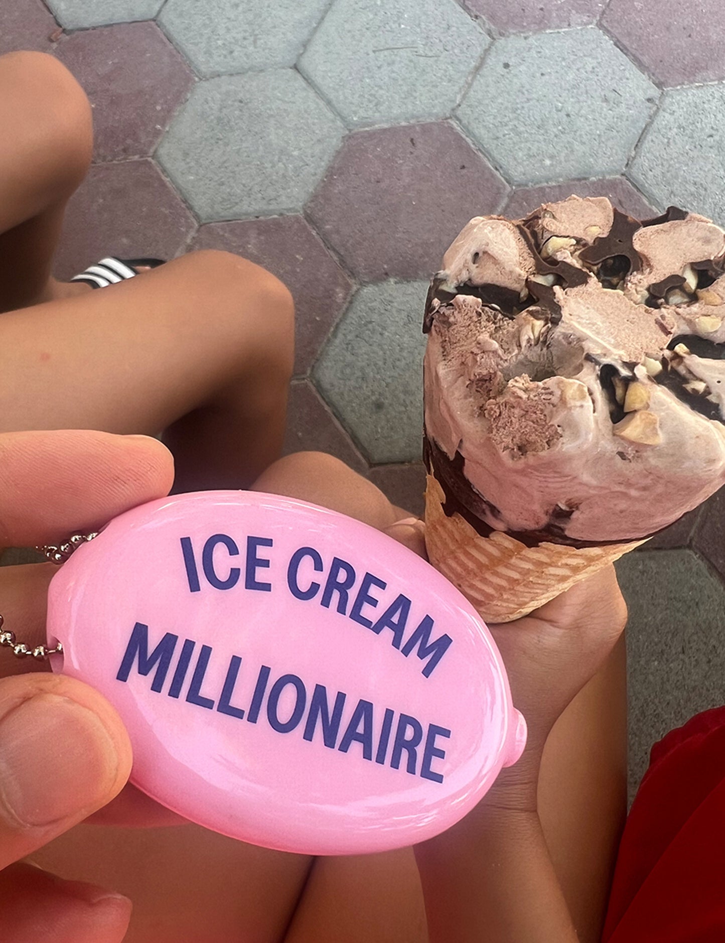 Ice Cream Millionaire Coin Pouch